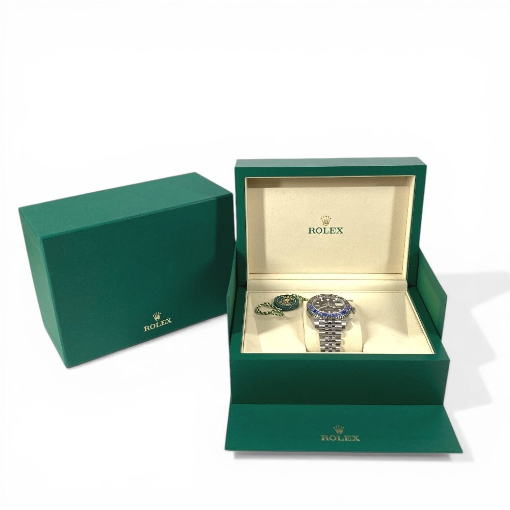 ROLEX 126710BLNR ジュビリーブレスレット GMTマスターII メンズウォッチ ウォッチ 時計 腕時計 SS メンズ ブラック