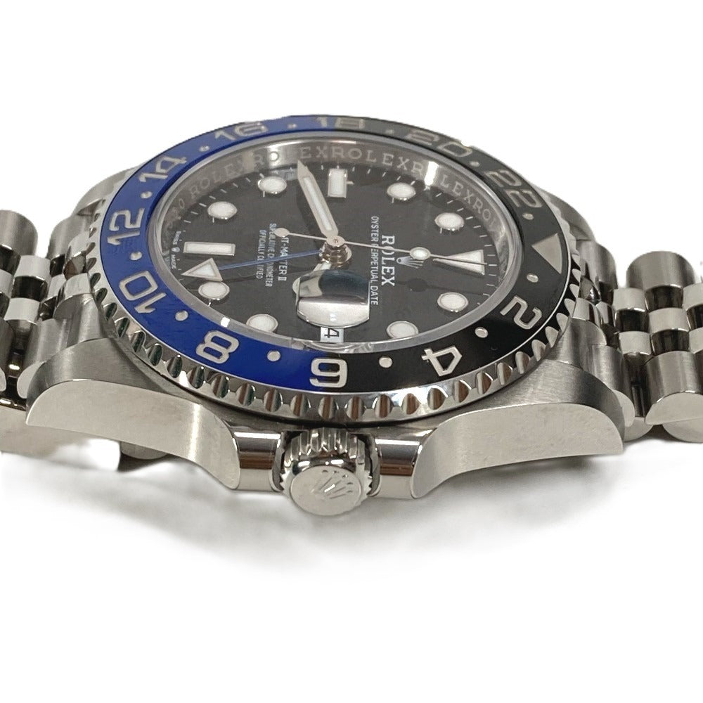 ROLEX 126710BLNR ジュビリーブレスレット GMTマスターII メンズウォッチ ウォッチ 時計 腕時計 SS メンズ ブラック