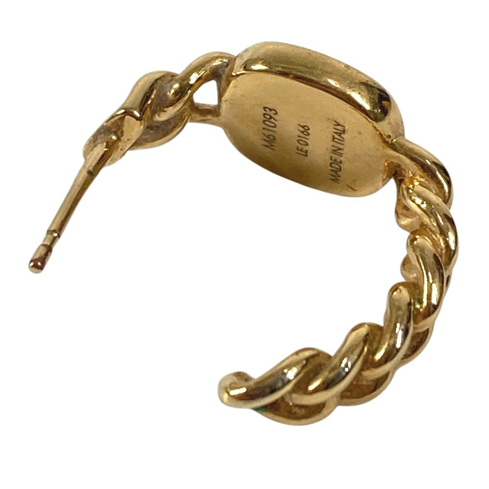 LOUIS VUITTON M61093 LVロゴ IDピアス チェーンモチーフ アクセサリー ピアス メタル ユニセックス ゴールド