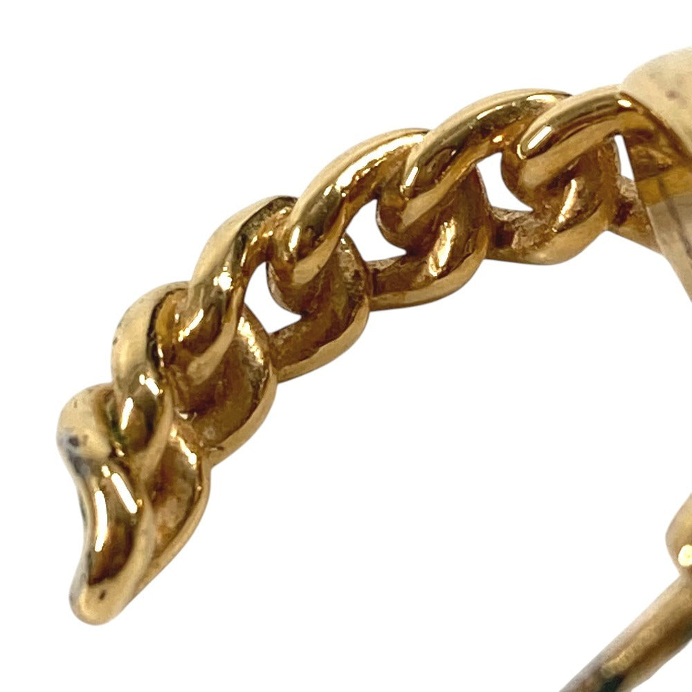 LOUIS VUITTON M61093 LVロゴ IDピアス チェーンモチーフ アクセサリー ピアス メタル ユニセックス ゴールド