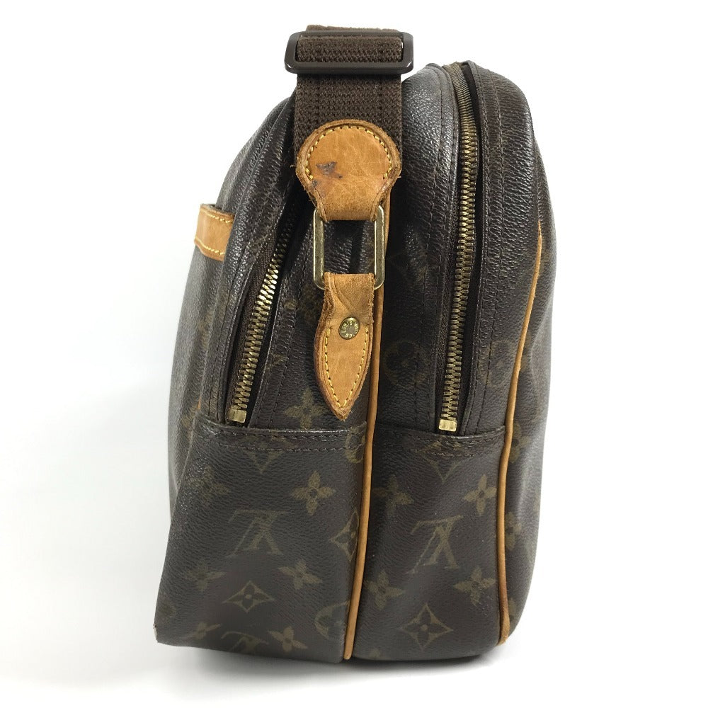 LOUIS VUITTON M45252 モノグラム リポーターGM リポーター GM 斜め掛け カバン ショルダーバッグ モノグラムキャンバス ユニセックス ブラウン
