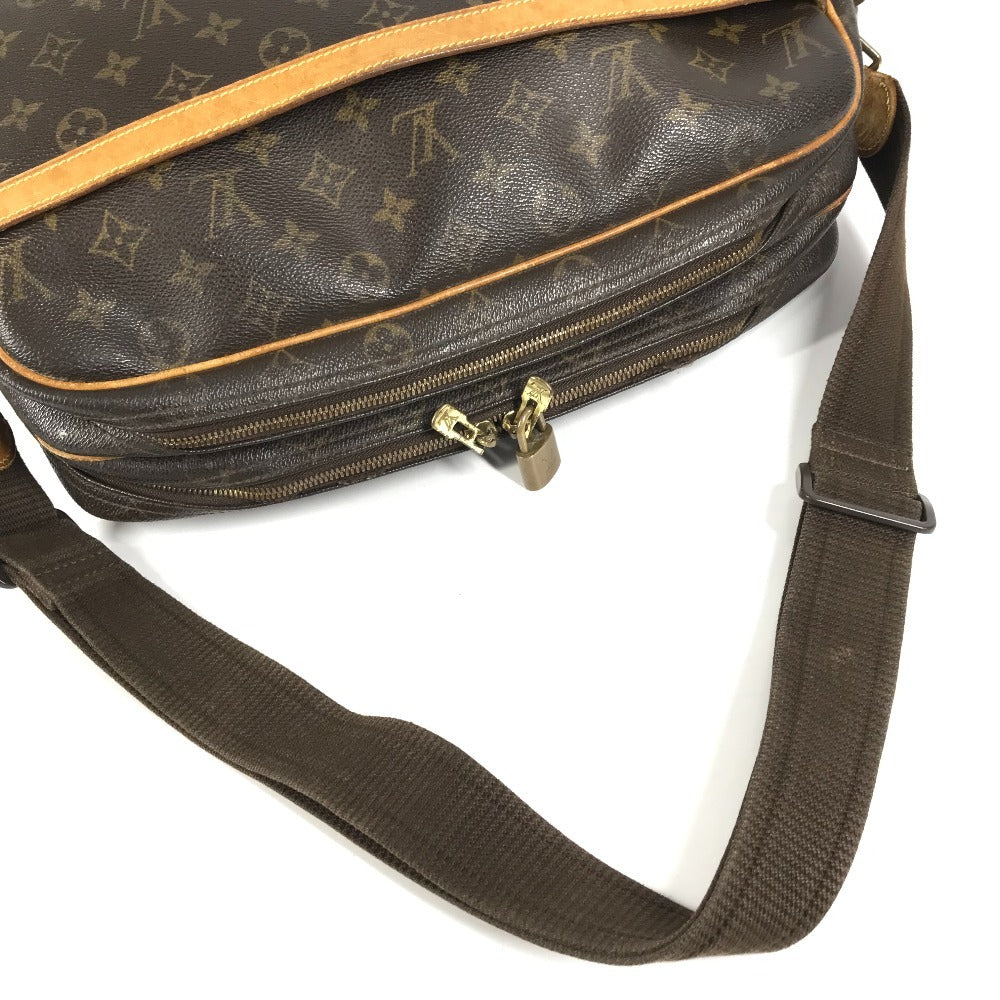 LOUIS VUITTON M45252 モノグラム リポーターGM リポーター GM 斜め掛け カバン ショルダーバッグ モノグラムキャンバス ユニセックス ブラウン