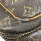 LOUIS VUITTON M45264 Monogram Danube MM Danube MM Bag Pochette Crossbody Shoulder Bag Monogram Canvas Unisex Brown