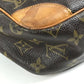 LOUIS VUITTON M45264 Monogram Danube MM Danube MM Bag Pochette Crossbody Shoulder Bag Monogram Canvas Unisex Brown