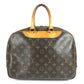 LOUIS VUITTON M47270 モノグラム ドーヴィル カバン トートバッグ ミニボストンバッグ ハンドバッグ モノグラムキャンバス ユニセックス ブラウン