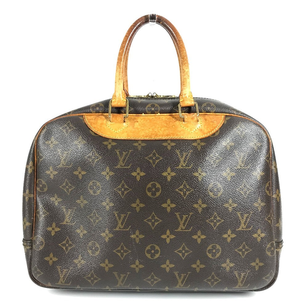 LOUIS VUITTON M47270 モノグラム ドーヴィル カバン トートバッグ ミニボストンバッグ ハンドバッグ モノグラムキャンバス ユニセックス ブラウン
