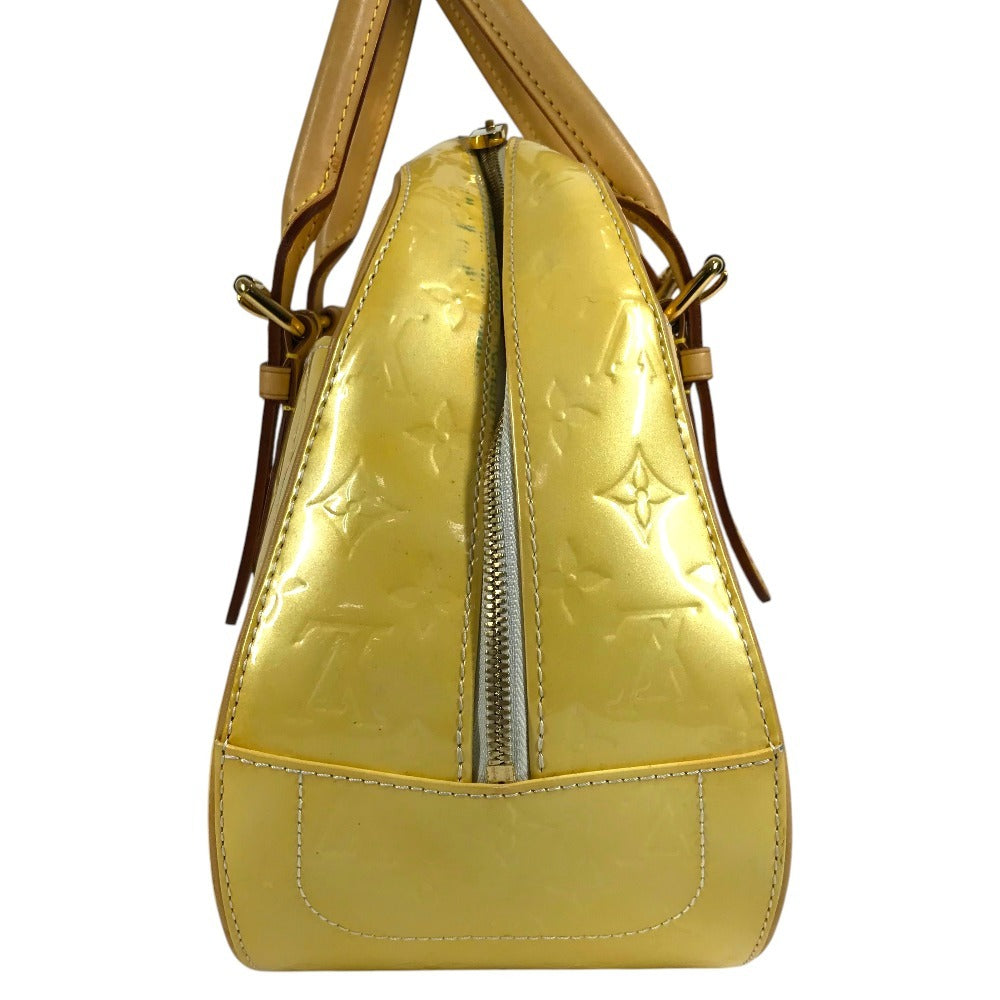 LOUIS VUITTON M93514 モノグラムヴェルニ サミットドライブ ショルダーバッグ カバン ハンドバッグ モノグラムヴェルニキャンバス レディース ペルル ホワイト