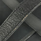 BVLGARI Logomania Pouch Tote Bag Handbag Leather/Canvas Unisex Black