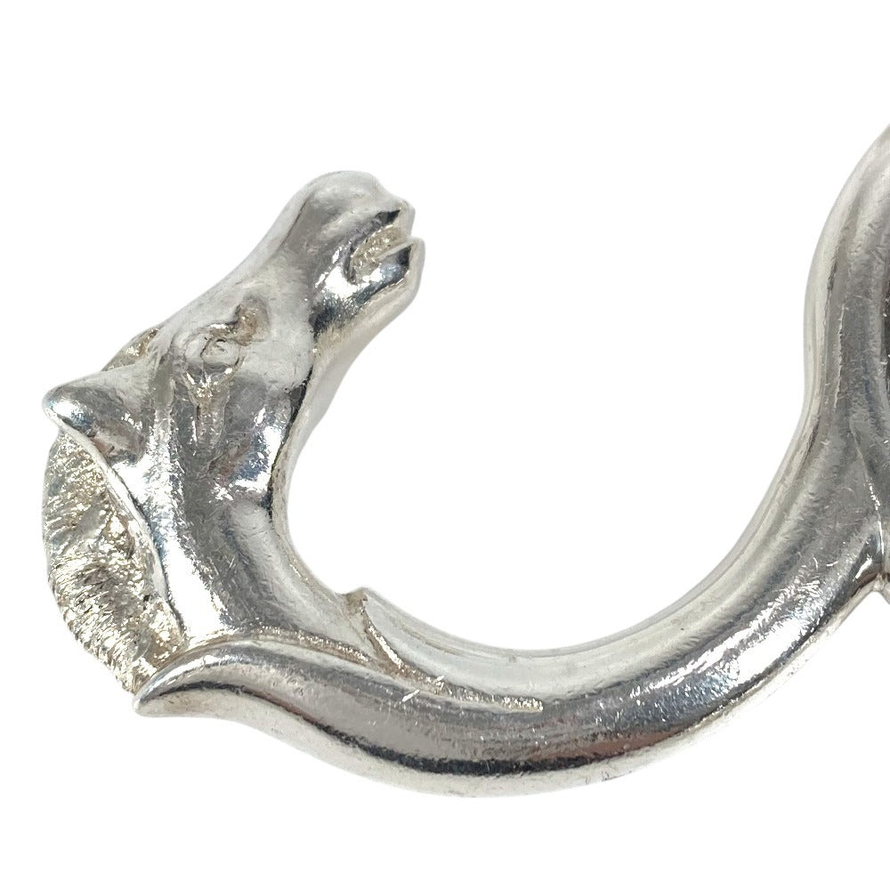 HERMES ホースヘッド シュバル 馬 コースター 鍋敷き インテリア オブジェ SV925 ユニセックス シルバー