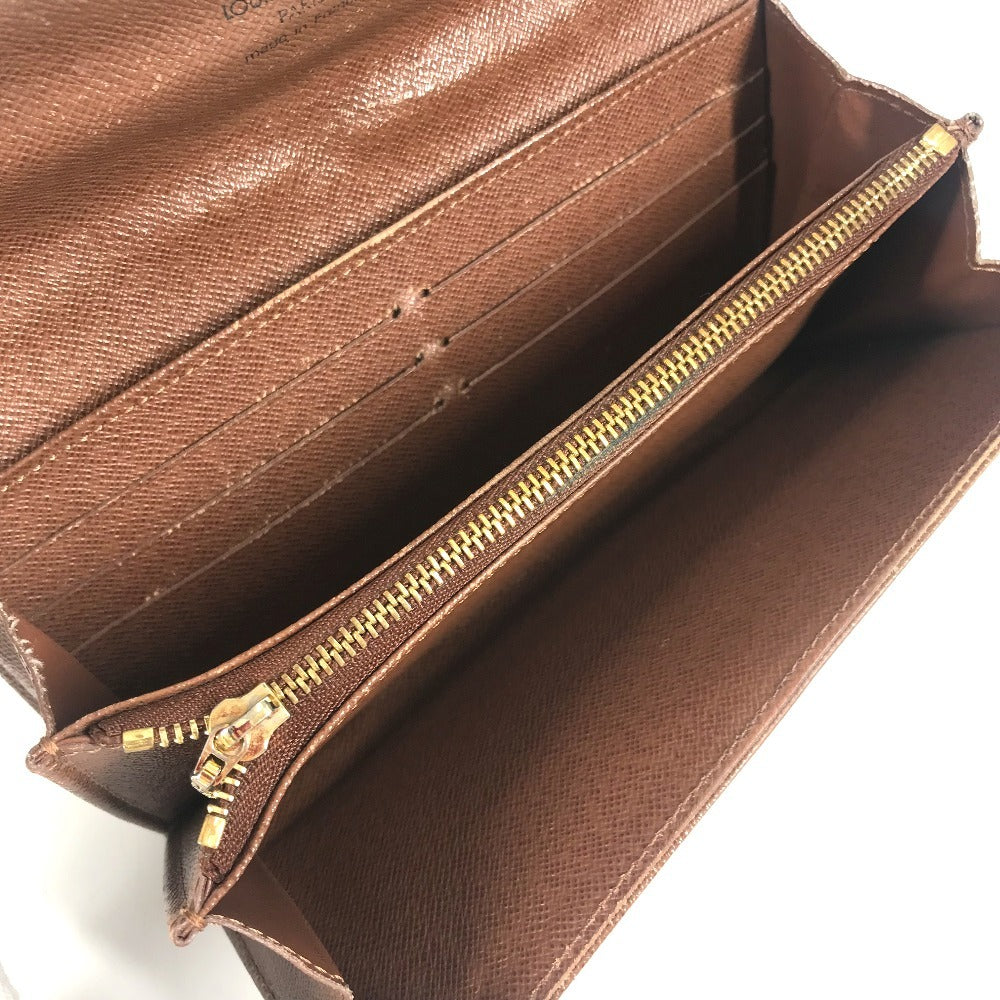 LOUIS VUITTON M66556 モノグラムエトワール ポルトフォイユ サラ ロングウォレット フラップ 長財布 モノグラムキャンバス ユニセックス ブラウン