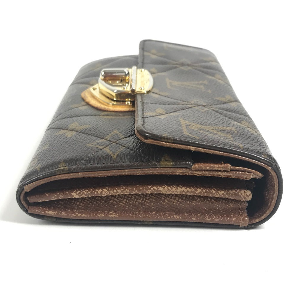 LOUIS VUITTON M66556 モノグラムエトワール ポルトフォイユ サラ ロングウォレット フラップ 長財布 モノグラムキャンバス ユニセックス ブラウン