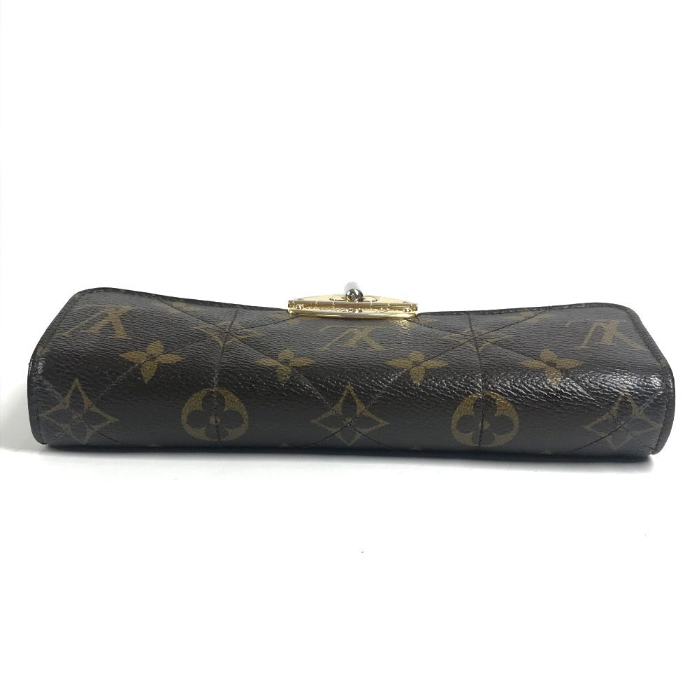 LOUIS VUITTON M66556 モノグラムエトワール ポルトフォイユ サラ ロングウォレット フラップ 長財布 モノグラムキャンバス ユニセックス ブラウン