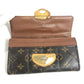 LOUIS VUITTON M66556 モノグラムエトワール ポルトフォイユ サラ ロングウォレット フラップ 長財布 モノグラムキャンバス ユニセックス ブラウン