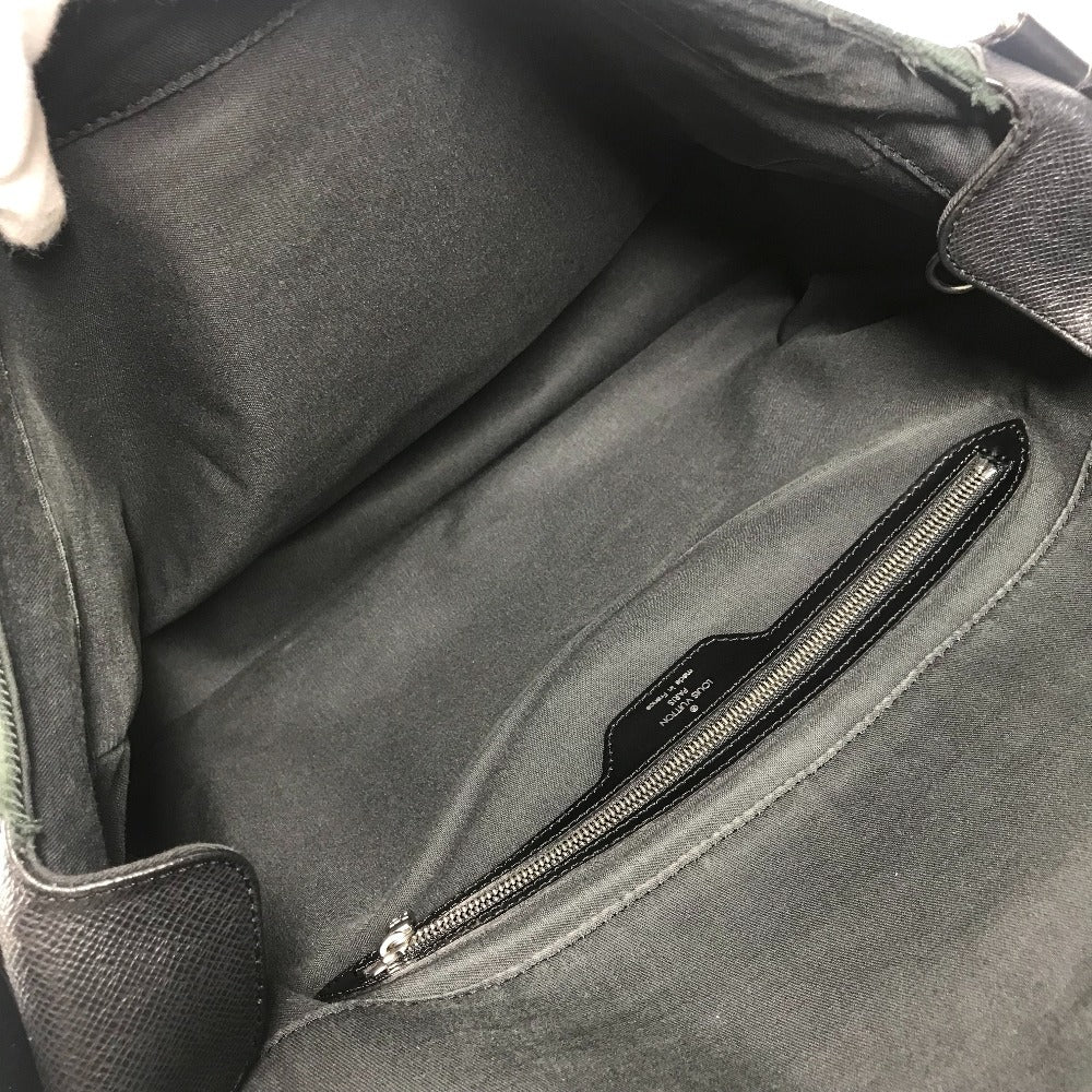 LOUIS VUITTON M30162 タイガ デルスー カバン フラップ 斜め掛け メッセンジャーバッグ ショルダーバッグ ナイロン ユニセックス カーキ