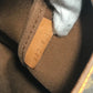 LOUIS VUITTON M42252 Monogram Saumur 43 Crossbody Flap Shoulder Bag in Monogram Canvas, Unisex, Brown