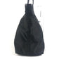 PRADA Cahier Trompe L'oeil Logo Stripe Bag Shoulder Bag Tote Bag Leather/Nylon Unisex Black
