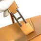 HERMES H金具 ドラッグ37 ドラッグ 37 カバン トートバッグ ビジネスバッグ ハンドバッグ ボックスカーフ ユニセックス ナチュラル ベージュ