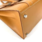HERMES H金具 ドラッグ37 ドラッグ 37 カバン トートバッグ ビジネスバッグ ハンドバッグ ボックスカーフ ユニセックス ナチュラル ベージュ