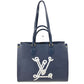 LOUIS VUITTON M24834 セーラーズ ノット ノーティカル オンザゴーMM 斜め掛け カバン BOX ボックス ショルダーバッグ レザー ユニセックス ネイビー