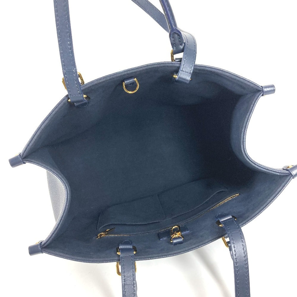 LOUIS VUITTON M24834 セーラーズ ノット ノーティカル オンザゴーMM 斜め掛け カバン BOX ボックス ショルダーバッグ レザー ユニセックス ネイビー
