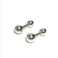 TIFFANY&Co. Logo Accessories Jewelry Cufflinks SV925 Unisex Silver