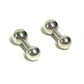 TIFFANY&Co. Logo Accessories Jewelry Cufflinks SV925 Unisex Silver