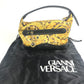 VERSACE ヴィンテージ レオパード 豹 ヒョウ バニティバッグ カバン ポーチ ハンドバッグ PVC/レザー ユニセックス イエロー
