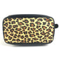 VERSACE ヴィンテージ レオパード 豹 ヒョウ バニティバッグ カバン ポーチ ハンドバッグ PVC/レザー ユニセックス イエロー