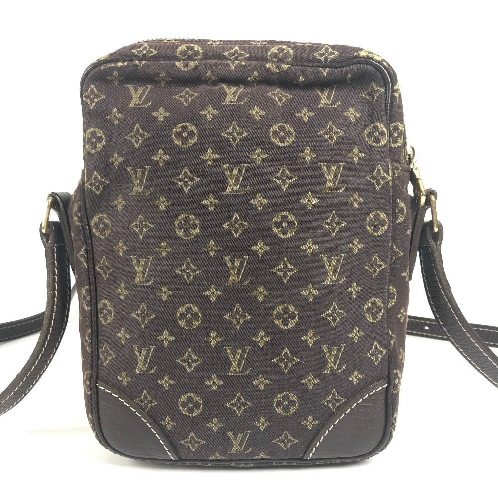 LOUIS VUITTON M95228 モノグラムミニラン ダヌーブ カバン ポシェット 斜め掛け ショルダーバッグ モノグラムミニランキャンバス ユニセックス ブラウン