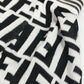 FENDI Vintage Zucchino Logo Apparel Mini Skirt Bottoms Skirt Cotton Women's Black