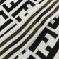 FENDI Vintage Zucchino Logo Apparel Mini Skirt Bottoms Skirt Cotton Women's Black