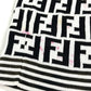FENDI Vintage Zucchino Logo Apparel Mini Skirt Bottoms Skirt Cotton Women's Black