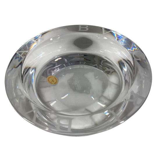 BVLGARI ローゼンタール Rosenthal ロゴ アッシュトレイ インテリア 灰皿 ガラス ユニセックス クリア