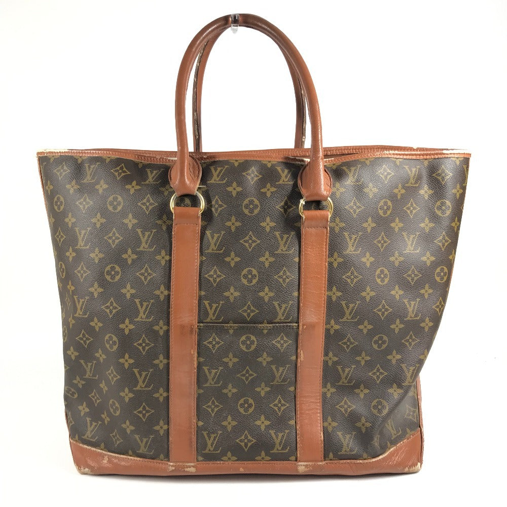 LOUIS VUITTON M42420 Monogram Sac Weekend GM Tote Bag, Boston Bag, Shoulder Bag, Monogram Canvas, Unisex, Brown