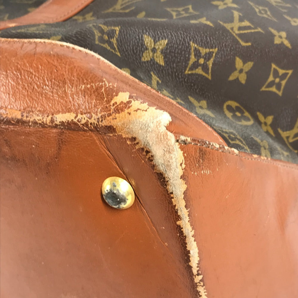 LOUIS VUITTON M42420 Monogram Sac Weekend GM Tote Bag, Boston Bag, Shoulder Bag, Monogram Canvas, Unisex, Brown