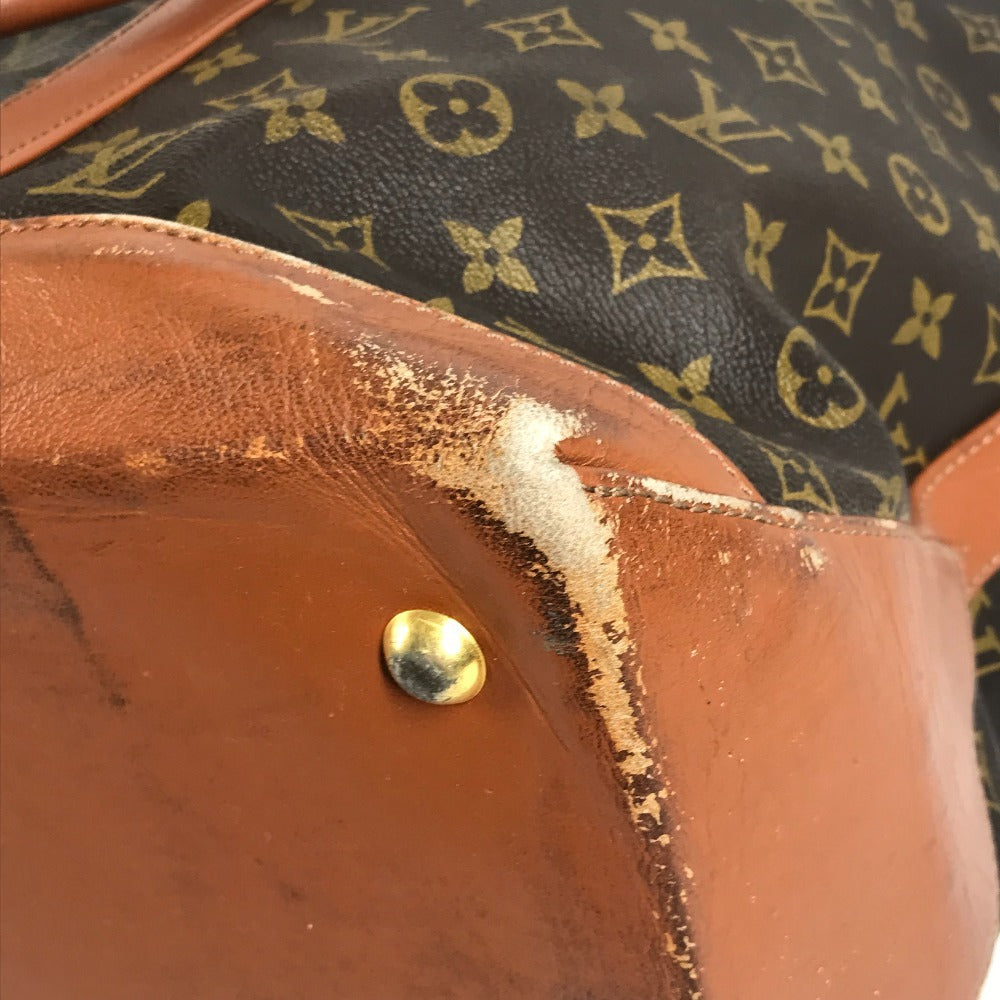 LOUIS VUITTON M42420 Monogram Sac Weekend GM Tote Bag, Boston Bag, Shoulder Bag, Monogram Canvas, Unisex, Brown