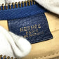 HERMES Gao Bag Shoulder Bag Leather Unisex Blue