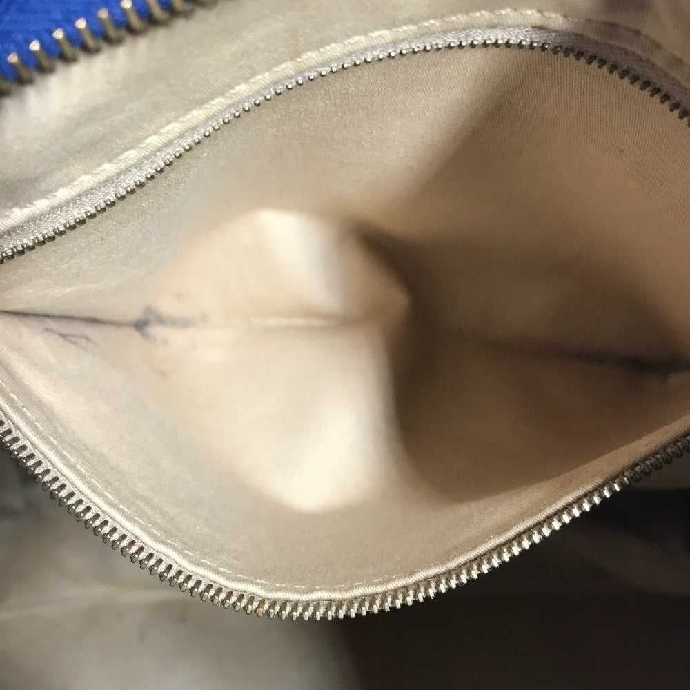 HERMES Gao Bag Shoulder Bag Leather Unisex Blue