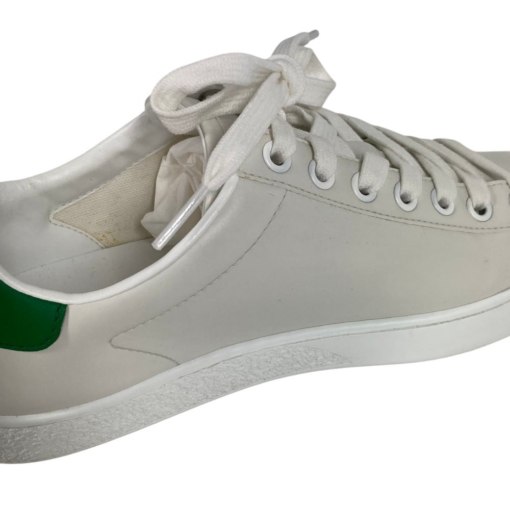 GUCCI 659912 Logo Cat Shoes Sneakers Leather Women's Green