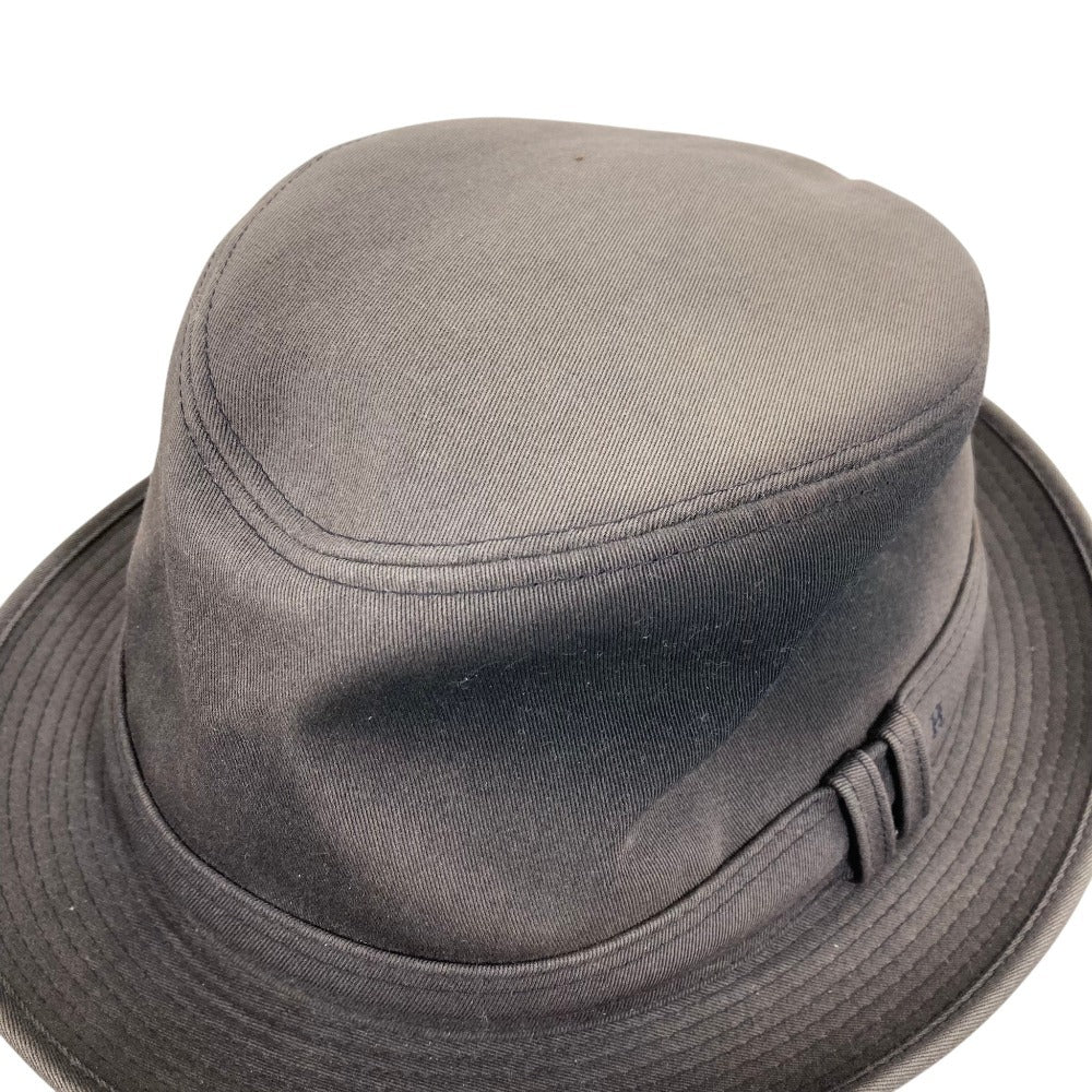 HERMES H logo Hat Cap Bucket Hat Bob Hat Hat Cotton Unisex Gray