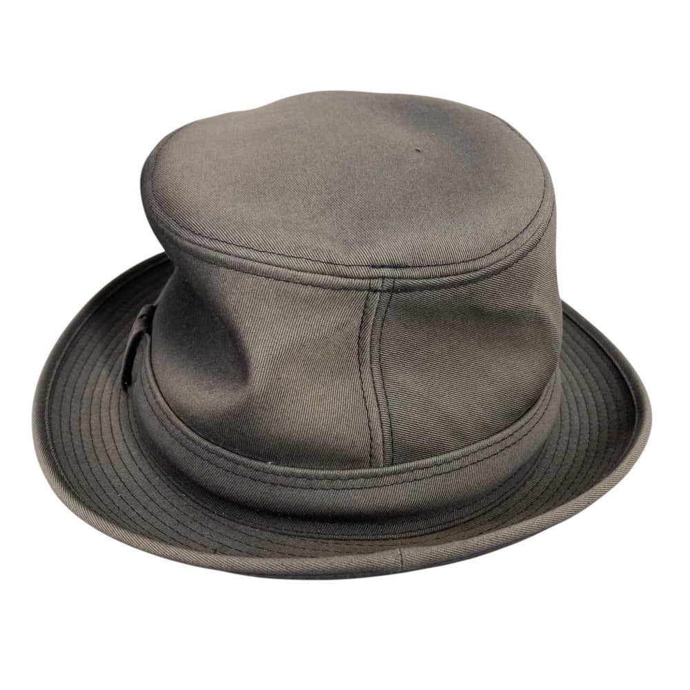 HERMES H logo Hat Cap Bucket Hat Bob Hat Hat Cotton Unisex Gray