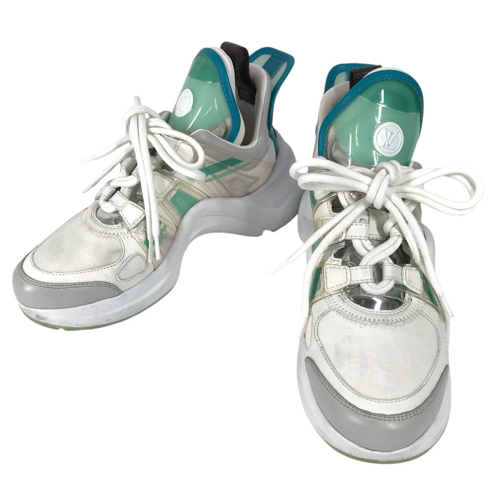 LOUIS VUITTON Archlight Shoes Sneakers Leather Women's White