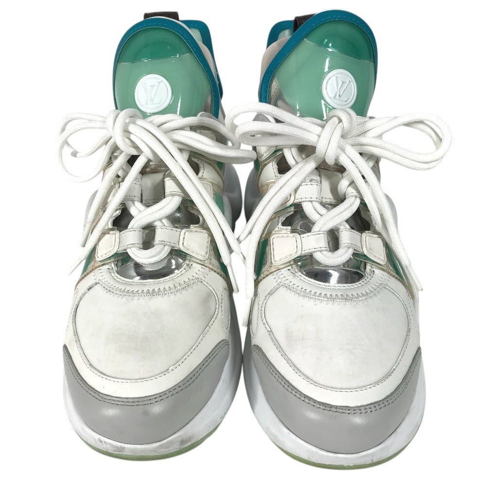 LOUIS VUITTON Archlight Shoes Sneakers Leather Women's White