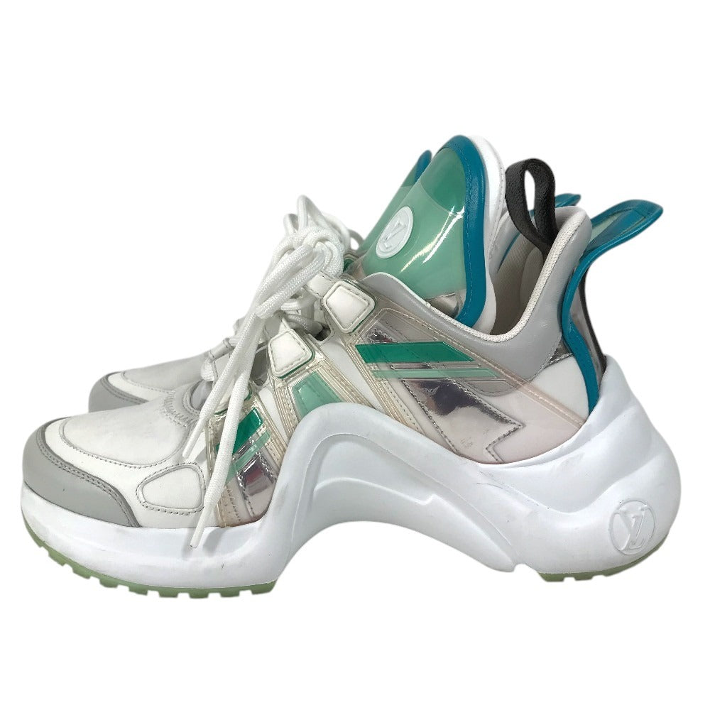 LOUIS VUITTON Archlight Shoes Sneakers Leather Women's White
