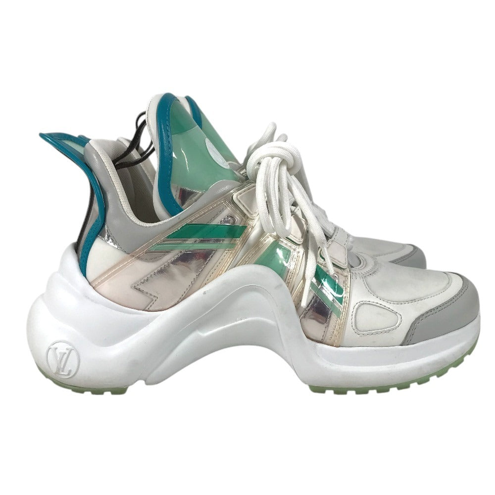 LOUIS VUITTON Archlight Shoes Sneakers Leather Women's White