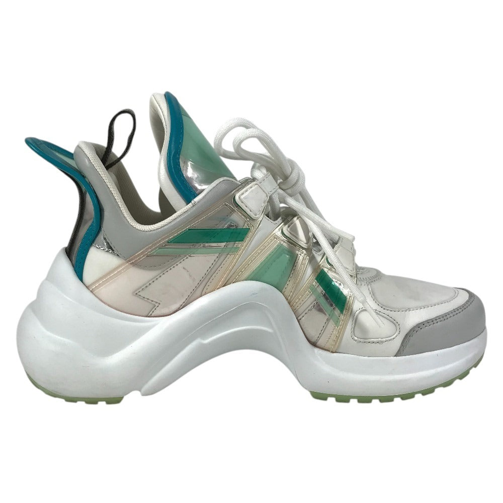 LOUIS VUITTON Archlight Shoes Sneakers Leather Women's White