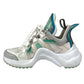 LOUIS VUITTON Archlight Shoes Sneakers Leather Women's White