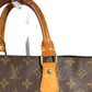 LOUIS VUITTON M51140 Monogram Sac Plat Tote Bag, Vertical Tote Handbag, Monogram Canvas, Unisex, Brown