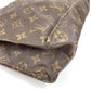 LOUIS VUITTON M51140 Monogram Sac Plat Tote Bag, Vertical Tote Handbag, Monogram Canvas, Unisex, Brown