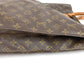 LOUIS VUITTON M51140 Monogram Sac Plat Tote Bag, Vertical Tote Handbag, Monogram Canvas, Unisex, Brown